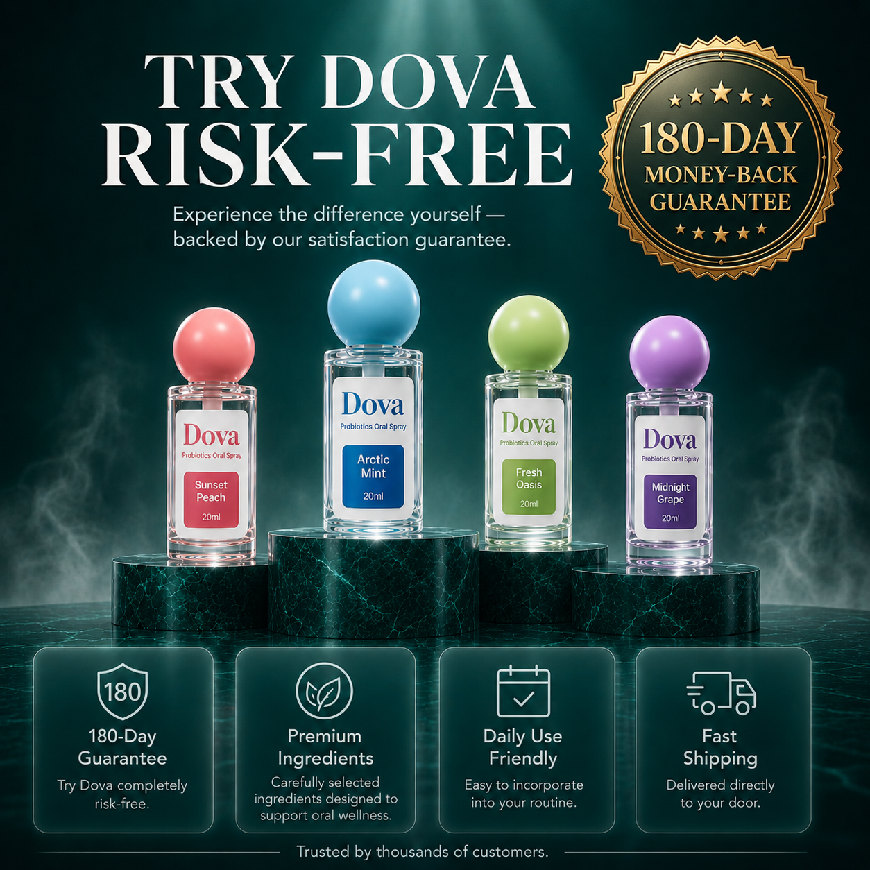 Dova Probiotics Oral Spray