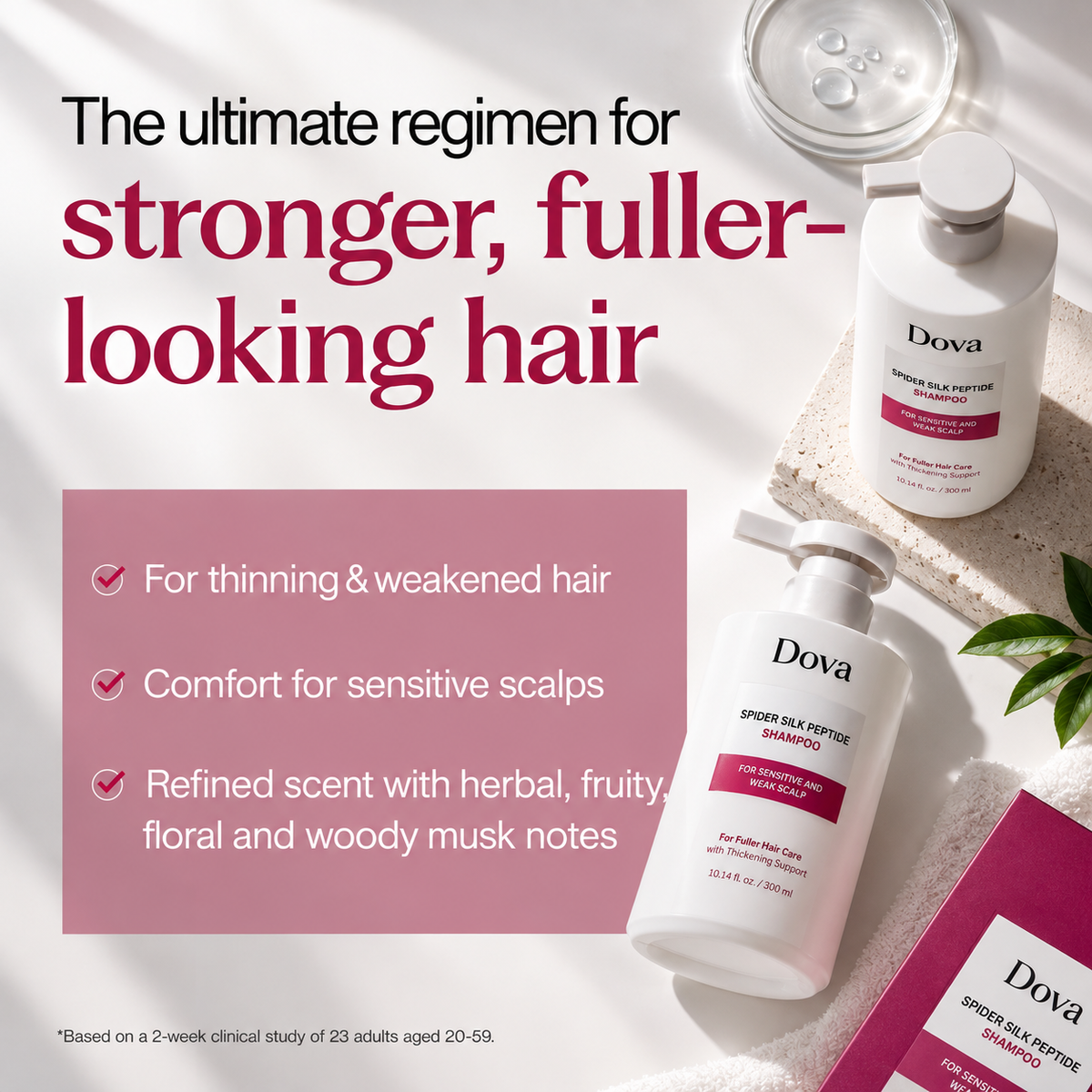 Slik Protein Peptide Shampoo