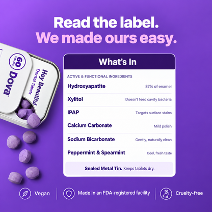 Purple Whitening Tablets