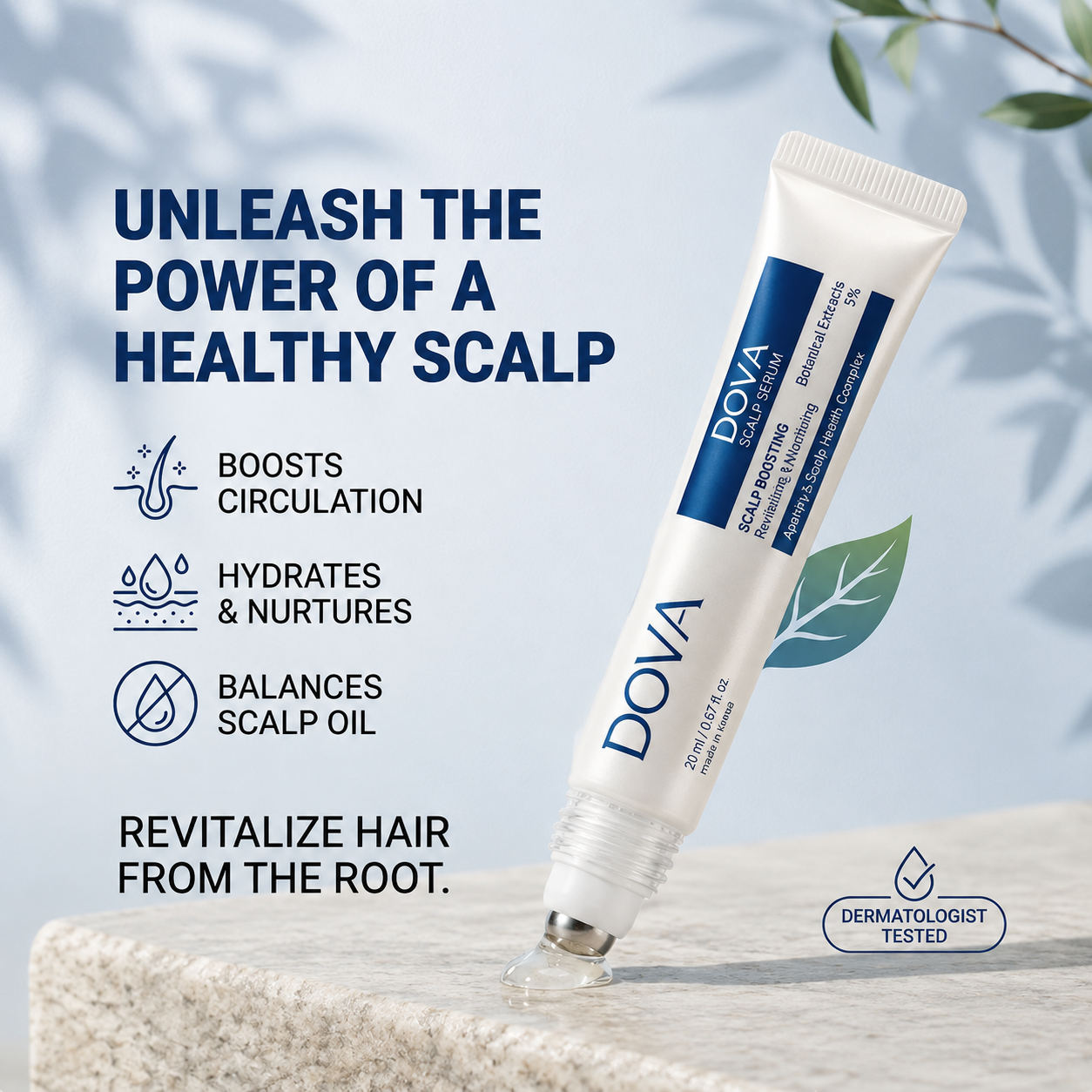Deoxyribose Scalp Serum